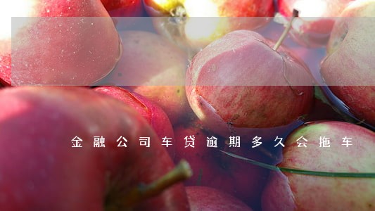 金融公司车贷逾期多久会拖车 金融公司车贷逾期多久会拖车