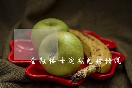 金融博士逾期兑付情况 金融博士逾期兑付情况