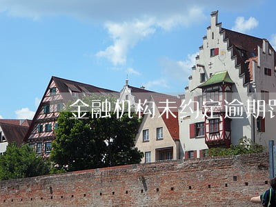 金融机构未约定逾期罚息利率 金融机构未约定逾期罚息利率