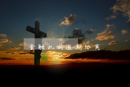 金融机构逾期协商