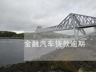 金融汽车贷款逾期 金融汽车贷款逾期