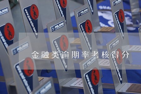金融类逾期率考核得分 金融类逾期率考核得分