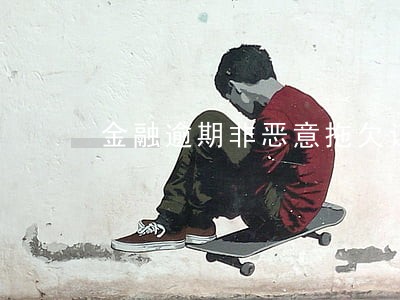 金融逾期非恶意拖欠证明 金融逾期非恶意拖欠证明
