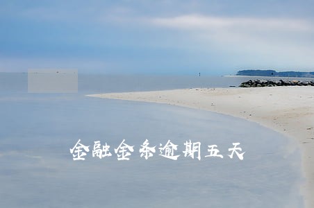 金融金条逾期五天 金融金条逾期五天