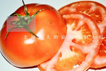 金额不大的逾期影响大吗