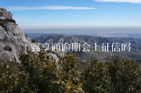 鑫享通逾期会上征信吗 鑫享通逾期会上征信吗