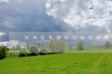 钦州侵犯通信自由罪律师 钦州侵犯通信自由罪律师