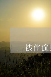 钱伴逾期两年没还 钱伴逾期两年没还
