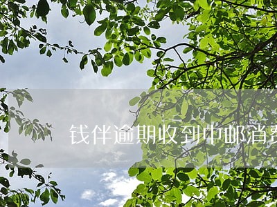 钱伴逾期收到中邮消费信息 钱伴逾期收到中邮消费信息