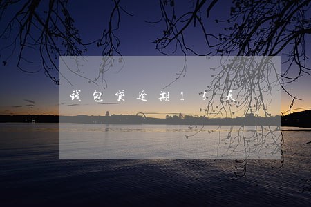 钱包贷逾期15天 钱包贷逾期15天