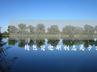 钱包贷逾期利息是多少 钱包贷逾期利息是多少
