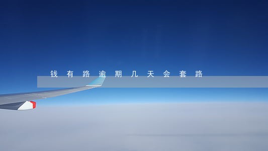 钱有路逾期几天会套路 钱有路逾期几天会套路