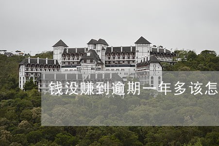 钱没赚到逾期一年多该怎么办 钱没赚到逾期一年多该怎么办