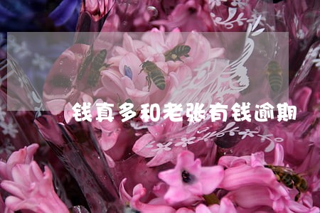 钱真多和老张有钱逾期 钱真多和老张有钱逾期