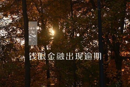 钱眼金融出现逾期 钱眼金融出现逾期