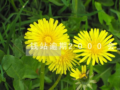 钱站逾期2000会上门吗 钱站逾期2000会上门吗