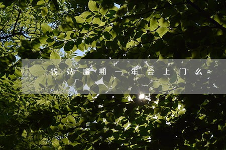 钱站逾期一年会上门么 钱站逾期一年会上门么