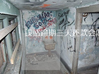 钱站逾期三天还款会怎么样 钱站逾期三天还款会怎么样