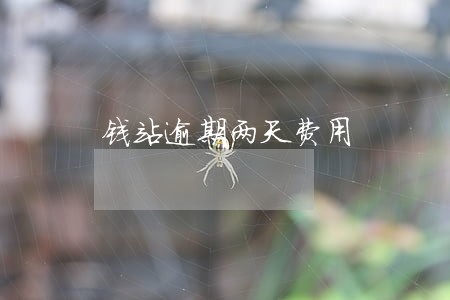 钱站逾期两天费用 钱站逾期两天费用
