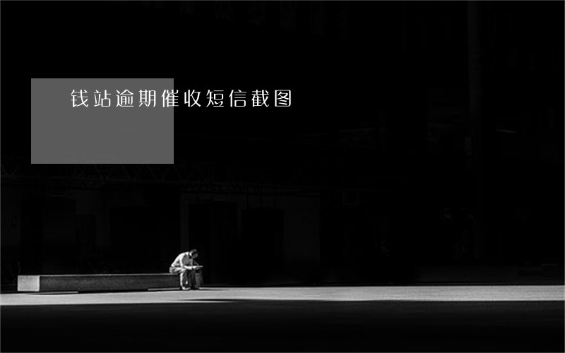 钱站逾期催收短信截图 钱站逾期催收短信截图