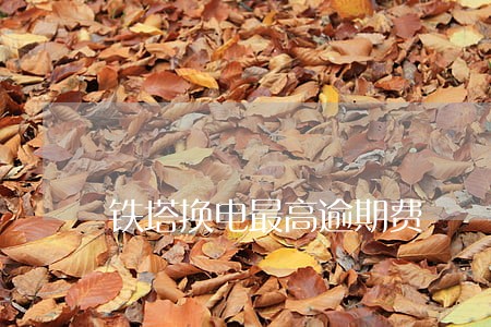 铁塔换电最高逾期费 铁塔换电最高逾期费