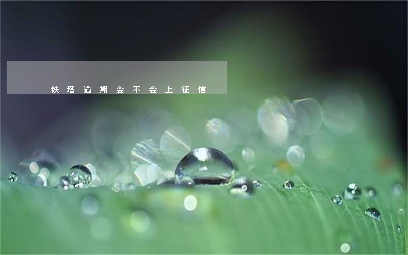 铁塔逾期会不会上征信 铁塔逾期会不会上征信