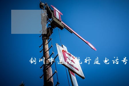 铜川市法院执行庭电话号码 铜川市法院执行庭电话号码