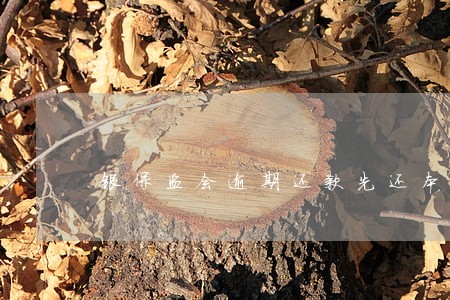 银保监会逾期还款先还本金 银保监会逾期还款先还本金