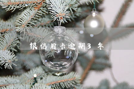 银信用卡逾期3年 银信用卡逾期3年