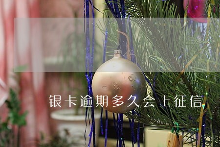 银卡逾期多久会上征信 银卡逾期多久会上征信