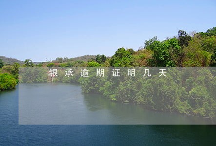 银承逾期证明几天 银承逾期证明几天