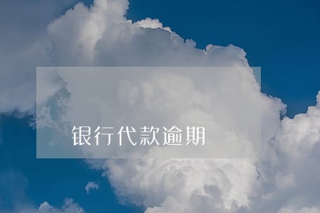 银行代款逾期 银行代款逾期