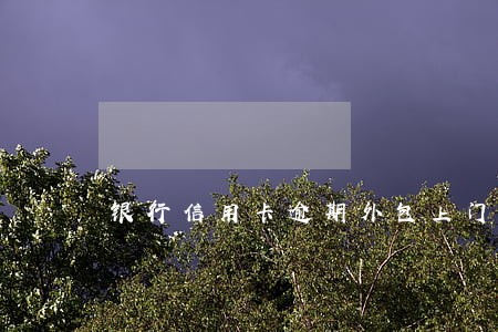 银行信用卡逾期外包上门催收 银行信用卡逾期外包上门催收