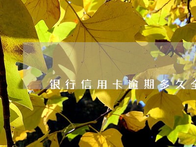 银行信用卡逾期多久全额还款 银行信用卡逾期多久全额还款