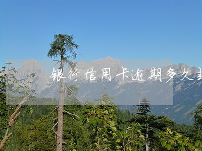 银行信用卡逾期多久封卡 银行信用卡逾期多久封卡