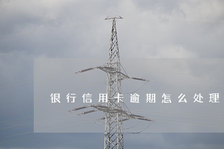 银行信用卡逾期怎么处理违约金