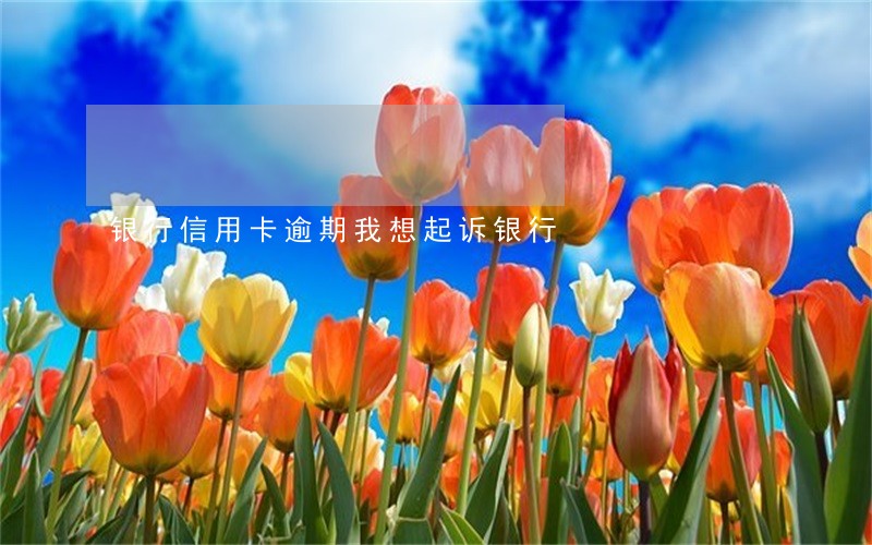 银行信用卡逾期我想起诉银行 银行信用卡逾期我想起诉银行