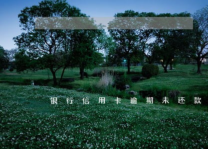银行信用卡逾期未还款 银行信用卡逾期未还款