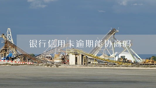 银行信用卡逾期能协商吗