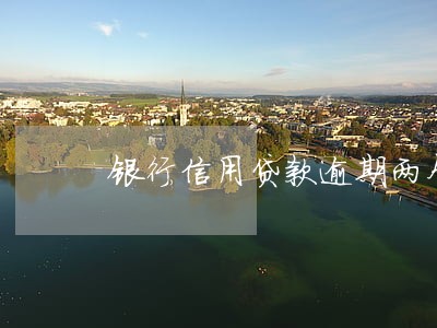 银行信用贷款逾期两个月