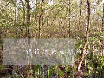 银行信贷逾期的法律法规 银行信贷逾期的法律法规