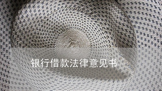 银行借款法律意见书 银行借款法律意见书