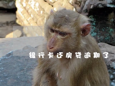 银行卡还房贷逾期了 银行卡还房贷逾期了