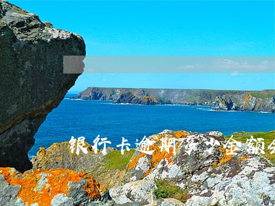 银行卡逾期多少金额会立案