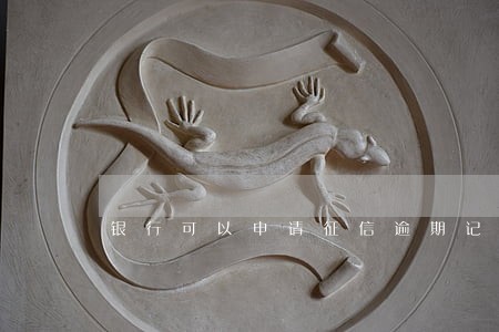 银行可以申请征信逾期记录 银行可以申请征信逾期记录