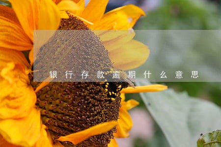 银行存款逾期什么意思 银行存款逾期什么意思