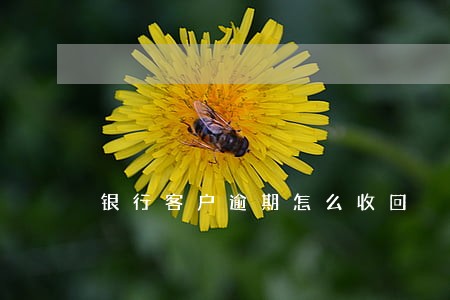银行客户逾期怎么收回 银行客户逾期怎么收回