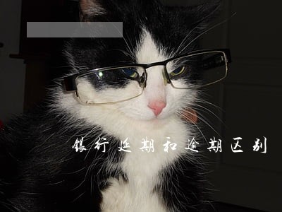 银行延期和逾期区别 银行延期和逾期区别