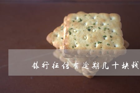 银行征信有逾期几十块钱 银行征信有逾期几十块钱