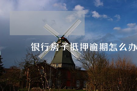 银行房子抵押逾期怎么办 银行房子抵押逾期怎么办